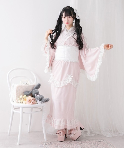 DearMyLove ディアマイラブ 浴衣・帯セット 浴衣 ドレス 夢展望 帯セット ディアマイラブ