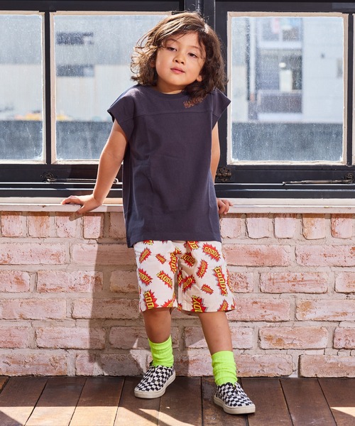 Life Support Products(ライフサポートプロダクツ)の「ポプリンショートパンツ(その他パンツ・キッズ・ブラック系その他/オレンジ系その他/ワインレッド/ホワイト系その他/レッド系その他/ベージュ系その他/レッド/オレンジ/ライトブルー/ブラック・80/90/95/100/110/120/130/140/150)」の13枚目の写真