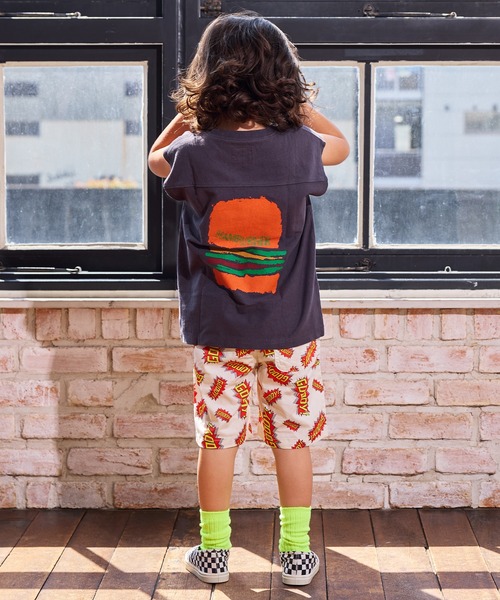 Life Support Products(ライフサポートプロダクツ)の「ポプリンショートパンツ(その他パンツ・キッズ・ブラック系その他/オレンジ系その他/ワインレッド/ホワイト系その他/レッド系その他/ベージュ系その他/レッド/オレンジ/ライトブルー/ブラック・80/90/95/100/110/120/130/140/150)」の12枚目の写真