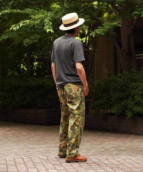 BROOKLYN OVERALL(ブルックリンオーバーオール)の「BOAプリントTシャツ(Tシャツ/カットソー・メンズ・オートミール/チャコールグレー・MEDIUM/LARGE/SMALL)」の13枚目の写真