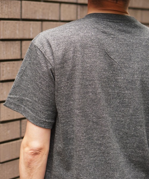BROOKLYN OVERALL(ブルックリンオーバーオール)の「BOAプリントTシャツ(Tシャツ/カットソー・メンズ・オートミール/チャコールグレー・MEDIUM/LARGE/SMALL)」の18枚目の写真