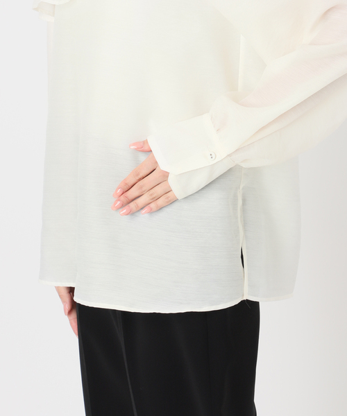 美品▲定価2.4万▲VERMEIL par iena /サファリシャツ▲ホワイト VERMEIL par iena（ヴェルメイユパーイエナ）の「サファリシャツ