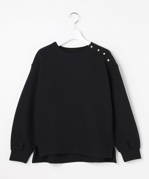 J.PRESS Ladies(J.プレス レディス)の「ダンボールジャージー プルオーバー(Tシャツ/カットソー・レディース・ブラック系/グレー系/オレンジ系/ライトグレー系・SMALL)」の19枚目の写真