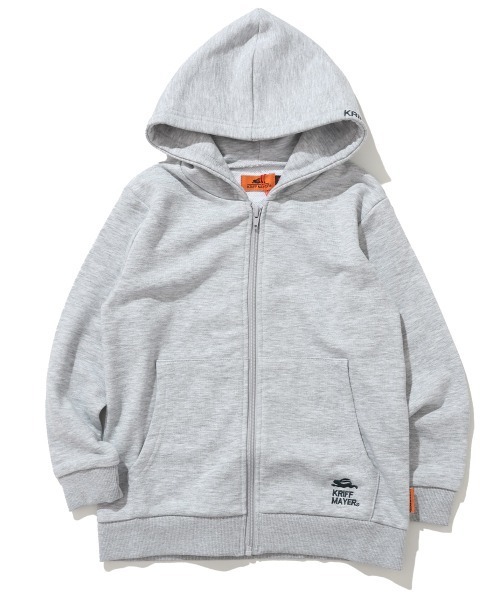 KRIFF MAYER Kid's Collection(クリフメイヤーキッズコレクション)の「【裏毛】ロゴ刺繍パーカー(パーカー・キッズ・ブルー/ブラック/グレー/レンガ・150/140/130/120/170/160)」の13枚目の写真