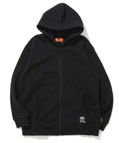 KRIFF MAYER Kid's Collection(クリフメイヤーキッズコレクション)の「【裏毛】ロゴ刺繍パーカー(パーカー・キッズ・ブルー/ブラック/グレー/レンガ・150/140/130/120/170/160)」の16枚目の写真