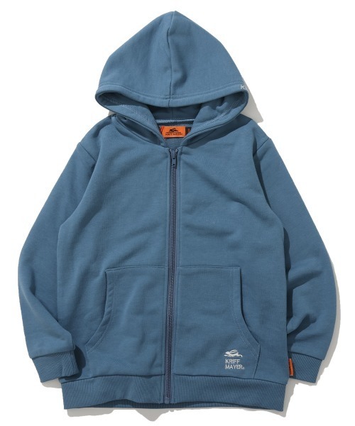 KRIFF MAYER Kid's Collection(クリフメイヤーキッズコレクション)の「【裏毛】ロゴ刺繍パーカー(パーカー・キッズ・ブルー/ブラック/グレー/レンガ・150/140/130/120/170/160)」の22枚目の写真