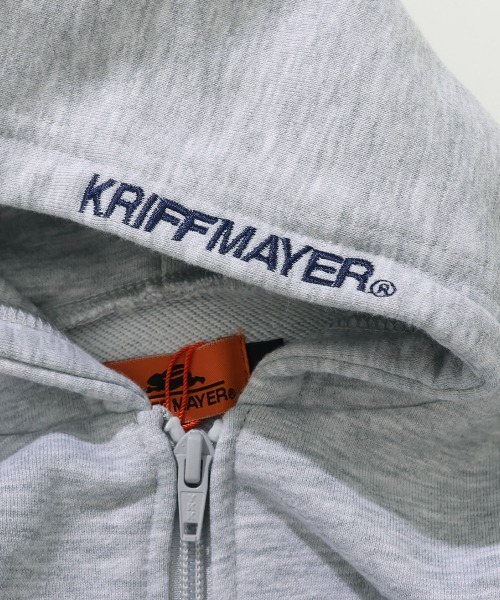 KRIFF MAYER Kid's Collection(クリフメイヤーキッズコレクション)の「【裏毛】ロゴ刺繍パーカー(パーカー・キッズ・ブルー/ブラック/グレー/レンガ・150/140/130/120/170/160)」の14枚目の写真