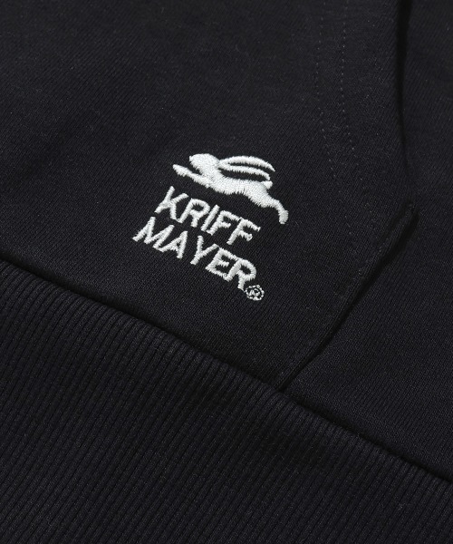 KRIFF MAYER Kid's Collection(クリフメイヤーキッズコレクション)の「【裏毛】ロゴ刺繍パーカー(パーカー・キッズ・ブルー/ブラック/グレー/レンガ・150/140/130/120/170/160)」の18枚目の写真