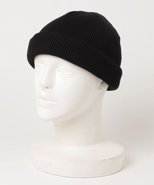 STUDIOUS（ステュディオス）の「Roll Knit Cap（ニットキャップ/ビーニー・メンズ・ダークグリーン/オレンジ/ブラック/グレー・FREE）」の20枚目の写真
