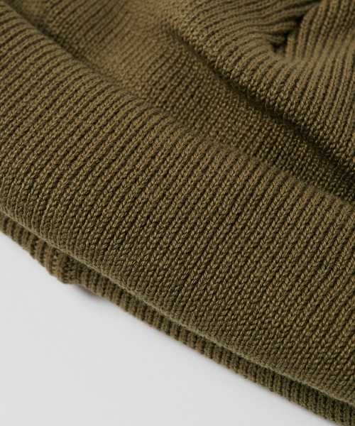 STUDIOUS（ステュディオス）の「Roll Knit Cap（ニットキャップ/ビーニー・メンズ・ダークグリーン/オレンジ/ブラック/グレー・FREE）」の16枚目の写真