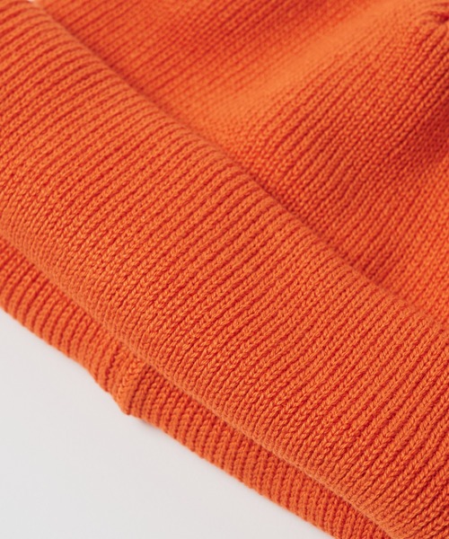 STUDIOUS（ステュディオス）の「Roll Knit Cap（ニットキャップ/ビーニー・メンズ・ダークグリーン/オレンジ/ブラック/グレー・FREE）」の13枚目の写真