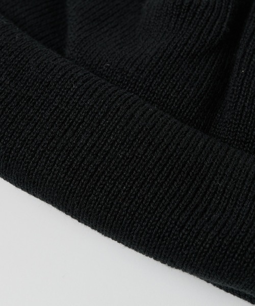 STUDIOUS（ステュディオス）の「Roll Knit Cap（ニットキャップ/ビーニー・メンズ・ダークグリーン/オレンジ/ブラック/グレー・FREE）」の7枚目の写真