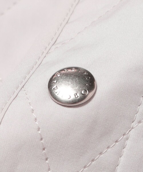 Ray BEAMS(レイビームス)の「ORCIVAL / インサレーション キルティング ブルゾン(ブルゾン・レディース・ネイビー/オフホワイト・2/1)」の16枚目の写真