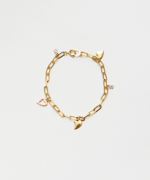 LAPUIS(ラピュイ)の「LAPUIS(ラピュイ) Amuse Heart bracelet A(ブレスレット・レディース・ホワイト/ブラック・FREE)」の7枚目の写真