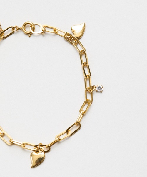 LAPUIS(ラピュイ)の「LAPUIS(ラピュイ) Amuse Heart bracelet A(ブレスレット・レディース・ホワイト/ブラック・FREE)」の11枚目の写真