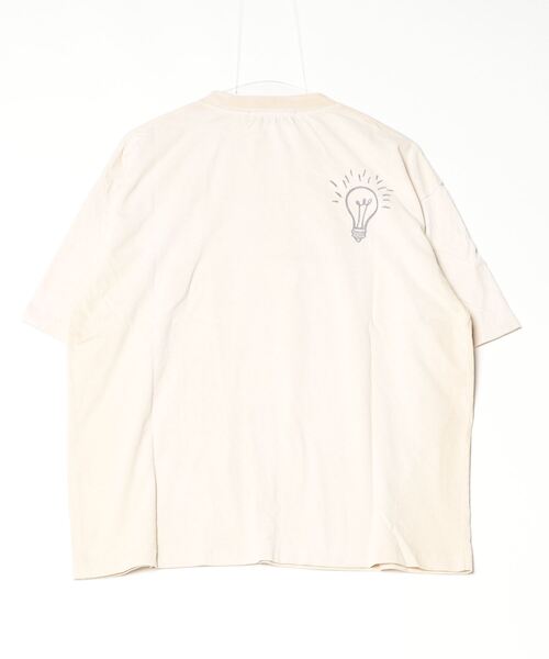 many men many mind（メニーメンメニーマインド）の「many men many mind/スプレー染めカジノ柄プリントTEE（Tシャツ/カットソー・メンズ・ブラック系2/ブラック系1/ブラック/アイボリー/ホワイト系2/ホワイト系1・LARGE/X-LARGE/MEDIUM）」の17枚目の写真