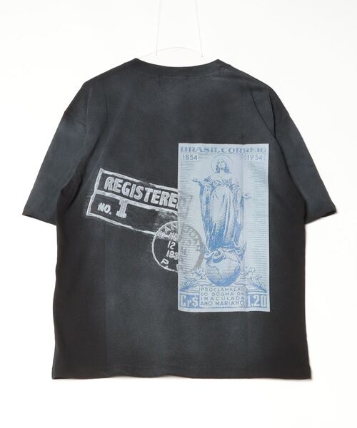 many men many mind（メニーメンメニーマインド）の「many men many mind/スプレー染めカジノ柄プリントTEE（Tシャツ/カットソー・メンズ・ブラック系2/ブラック系1/ブラック/アイボリー/ホワイト系2/ホワイト系1・LARGE/X-LARGE/MEDIUM）」の18枚目の写真