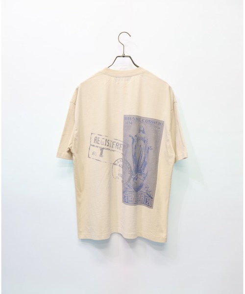 many men many mind（メニーメンメニーマインド）の「many men many mind/スプレー染めカジノ柄プリントTEE（Tシャツ/カットソー・メンズ・ブラック系2/ブラック系1/ブラック/アイボリー/ホワイト系2/ホワイト系1・LARGE/X-LARGE/MEDIUM）」の7枚目の写真