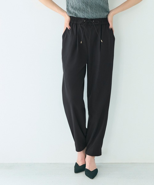 coca(coca)(コカ)の「【WEB限定セール】UVカットアクティブジョガーパンツ(その他パンツ・レディース・ネイビー/ブラック・L/S/M)」の7枚目の写真