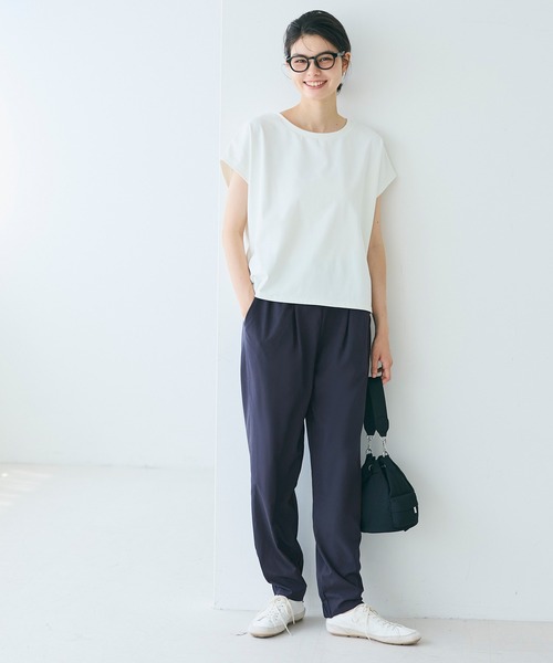 coca(coca)(コカ)の「【WEB限定セール】UVカットアクティブジョガーパンツ(その他パンツ・レディース・ネイビー/ブラック・L/S/M)」の10枚目の写真