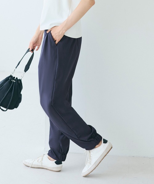 coca(coca)(コカ)の「【WEB限定セール】UVカットアクティブジョガーパンツ(その他パンツ・レディース・ネイビー/ブラック・L/S/M)」の11枚目の写真