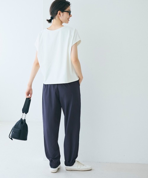 coca(coca)(コカ)の「【WEB限定セール】UVカットアクティブジョガーパンツ(その他パンツ・レディース・ネイビー/ブラック・L/S/M)」の12枚目の写真