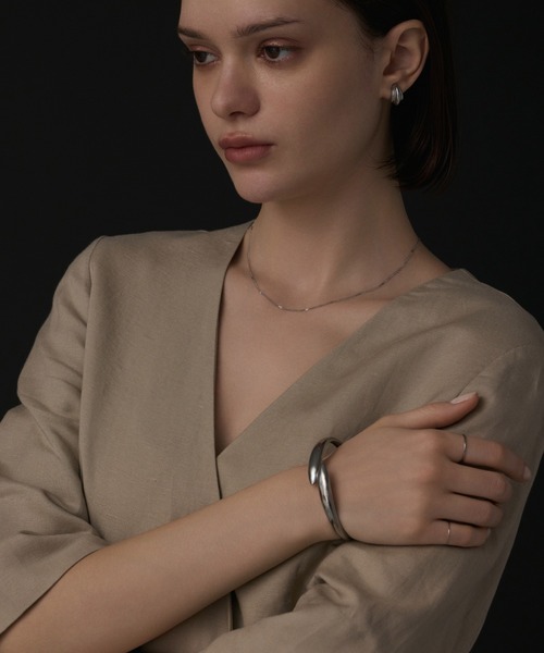 CENE（セネ）の「【CENE】セネ/フレックスバングル（ブレスレット・レディース・シルバー/ゴールド・FREE）」の11枚目の写真