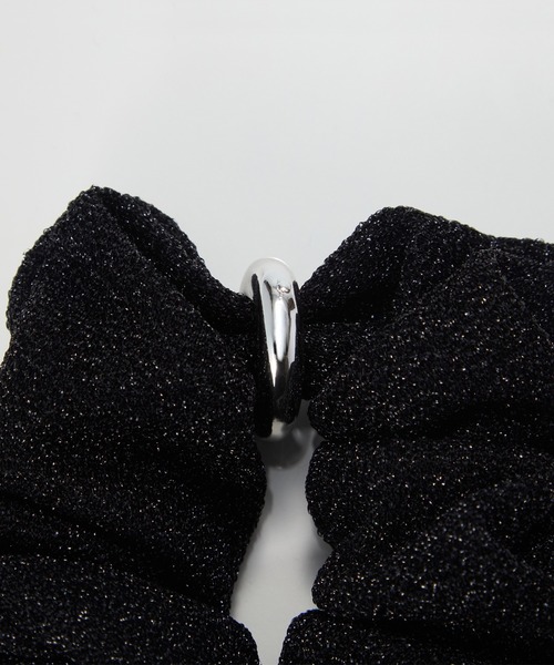 Phoebe（フィービィー）の「メタルグリッターシュシュ（シュシュ・レディース・ライトグレー/グレー/ブラック・FREE）」の13枚目の写真