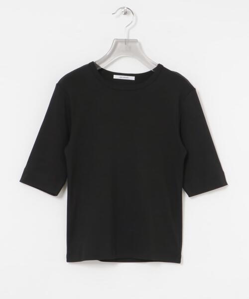 URBAN RESEARCH(アーバンリサーチ)の「汗ジミ防止ハーフスリーブカットソー(Tシャツ/カットソー・レディース・ブラック/オフホワイト/レッド系その他/グリーン系その他・FREE)」の9枚目の写真