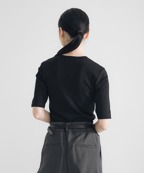 【アーバンリサーチ】汗ジミ防止ハーフスリーブカットソー 汗ジミ防止ハーフスリーブカットソー（Tシャツ/カットソー