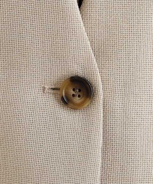 THE SHOP TK （ザ ショップ ティーケー ）の「【スッキリ決まる】パナマメッシュジレ/洗える/セットアップ可（ベスト・レディース・ベージュ/スミクロ・13/12）」の19枚目の写真