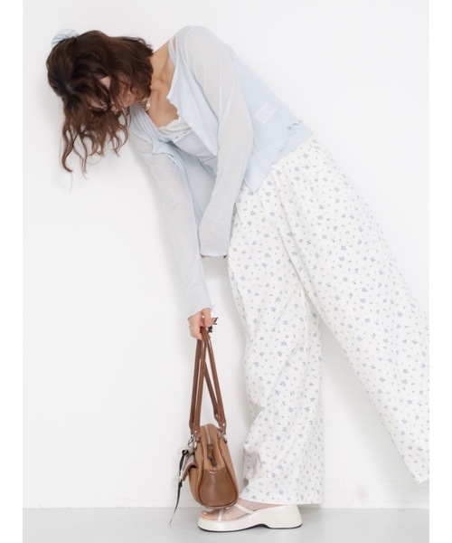 JUMELLE（ジュメロ）の「シアーカラーカーデイガン（カーディガン/ボレロ・レディース・ホワイト/ピンク/ブルー・FREE）」の17枚目の写真