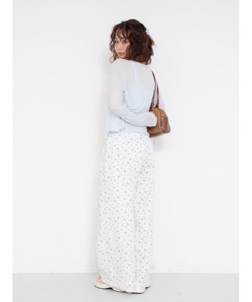 JUMELLE（ジュメロ）の「シアーカラーカーデイガン（カーディガン/ボレロ・レディース・ホワイト/ピンク/ブルー・FREE）」の19枚目の写真