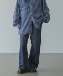 【LFM(U)】デニムバギーパンツ　 571357