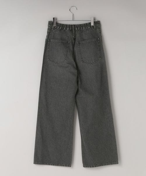 LOWRYS FARM（ローリーズファーム）の「【LFM(U)】デニムバギーパンツ　 571357（デニムパンツ・メンズ・ブラック/ブルー・MEDIUM/LARGE）」の18枚目の写真