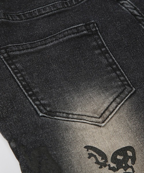 Ressaca（レサーカ）の「ローライズバタフライフレアデニムパンツ（デニムパンツ・レディース・ブラック・L/S/M）」の22枚目の写真