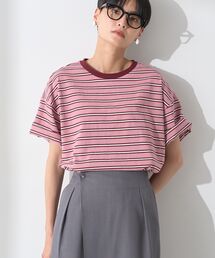 Ron Herman - Gypsohila ボーダーカットソー ピンク♡ Tシャツ/カットソー（ピンク/桃色系・ボーダー柄）ファッション