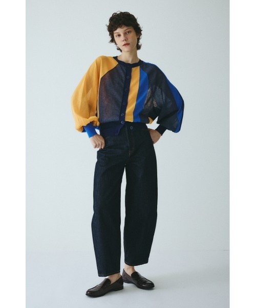 HeRIN.CYE(ヘリンドットサイ)の「Sukashi round cardigan スカシラウンドカーディガン(カーディガン/ボレロ・レディース・ブルー系その他3/グレー系その他・FREE)」の12枚目の写真