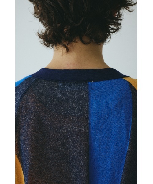 HeRIN.CYE(ヘリンドットサイ)の「Sukashi round cardigan スカシラウンドカーディガン(カーディガン/ボレロ・レディース・ブルー系その他3/グレー系その他・FREE)」の9枚目の写真