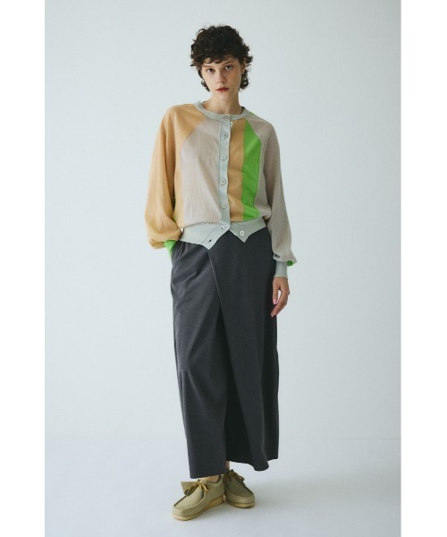 HeRIN.CYE(ヘリンドットサイ)の「Sukashi round cardigan スカシラウンドカーディガン(カーディガン/ボレロ・レディース・ブルー系その他3/グレー系その他・FREE)」の4枚目の写真