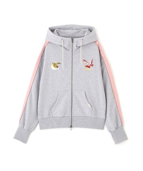 AVIREX(アヴィレックス)の「《SOUVENIR COLLECTION》SATIN SKA COMBI PARKA(パーカー・レディース・オリーブ/グレー/ブラック・M/S)」の16枚目の写真