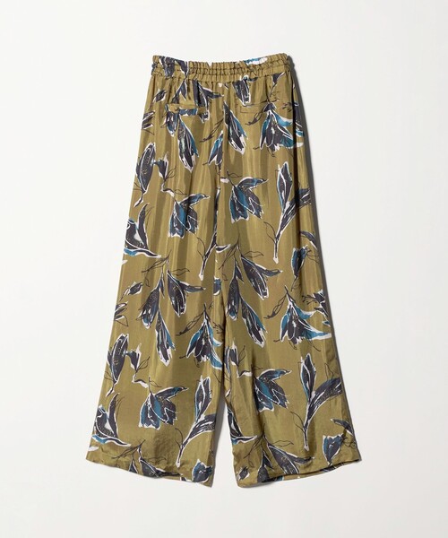 SACRA（サクラ）の「＜SACRA＞FLORA プリント イージーパンツ（その他パンツ・レディース・オリーブ/ベージュ・36/38）」の3枚目の写真