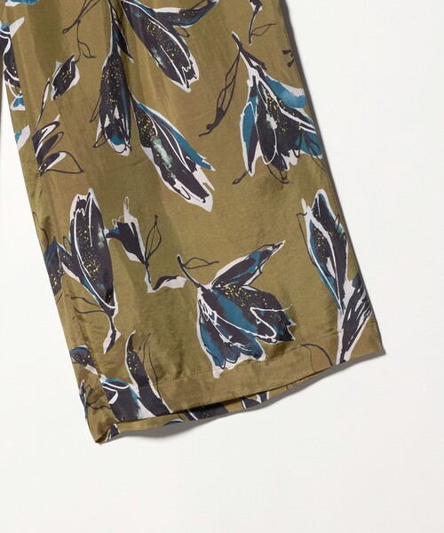 SACRA（サクラ）の「＜SACRA＞FLORA プリント イージーパンツ（その他パンツ・レディース・オリーブ/ベージュ・36/38）」の8枚目の写真