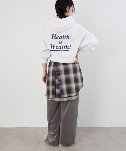 セール】【SPORTY & RICH】クロップドフーディ-Soft Cropped Hoodie