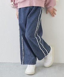 devirock（デビロック）の「サイドフリンジ デニムパンツ（デニムパンツ・キッズ）」