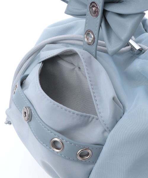 axes femme POETIQUE（アクシーズファムポエティック）の「キンチャクショルダーバッグ（ショルダーバッグ・レディース・ブラック/グレー・FREE）」の20枚目の写真