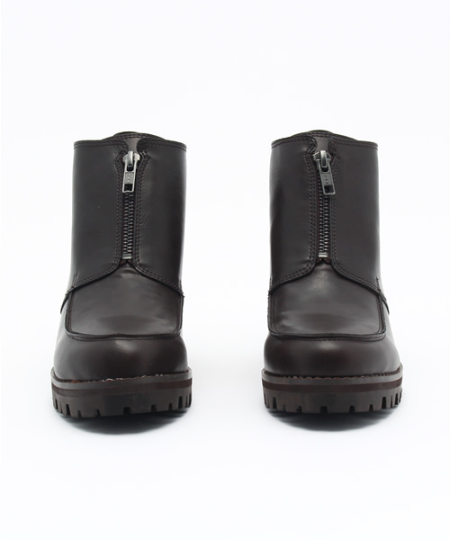 mystic（ミスティック）の「【mystic】ZIPブーティー（ブーティ・レディース・ダークブラウン/ブラック・37/38/36）」の10枚目の写真