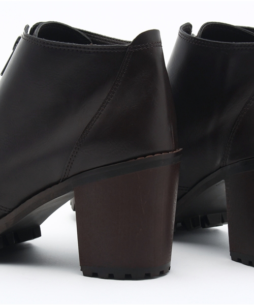 mystic（ミスティック）の「【mystic】ZIPブーティー（ブーティ・レディース・ダークブラウン/ブラック・37/38/36）」の6枚目の写真