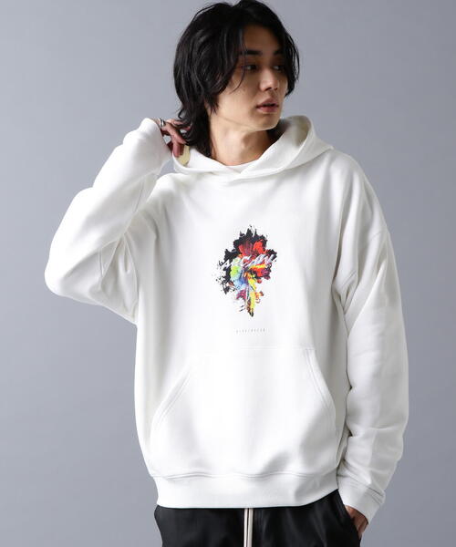 A4A(エーフォーエー)の「A4A/エーフォーエー/HOODIE ARCHIVE(パーカー・メンズ・ブラック/ホワイト・L/S/M)」の2枚目の写真