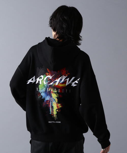 A4A(エーフォーエー)の「A4A/エーフォーエー/HOODIE ARCHIVE(パーカー・メンズ・ブラック/ホワイト・L/S/M)」の4枚目の写真